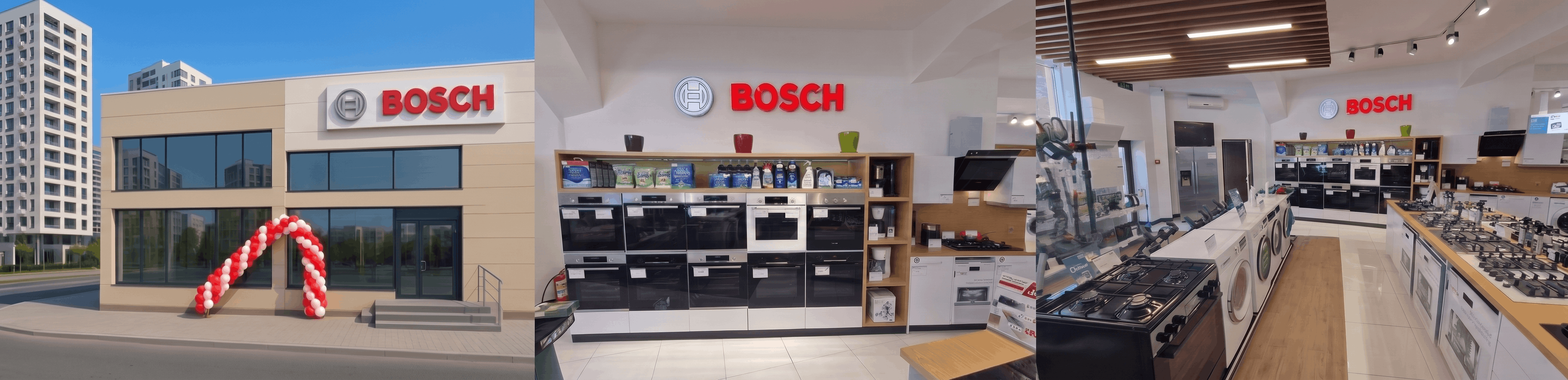 Imagine a magazinului Bosch din Bălți