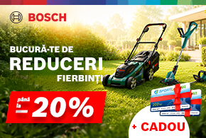 Transformă grădina într-un spațiu perfect cu Bosch!