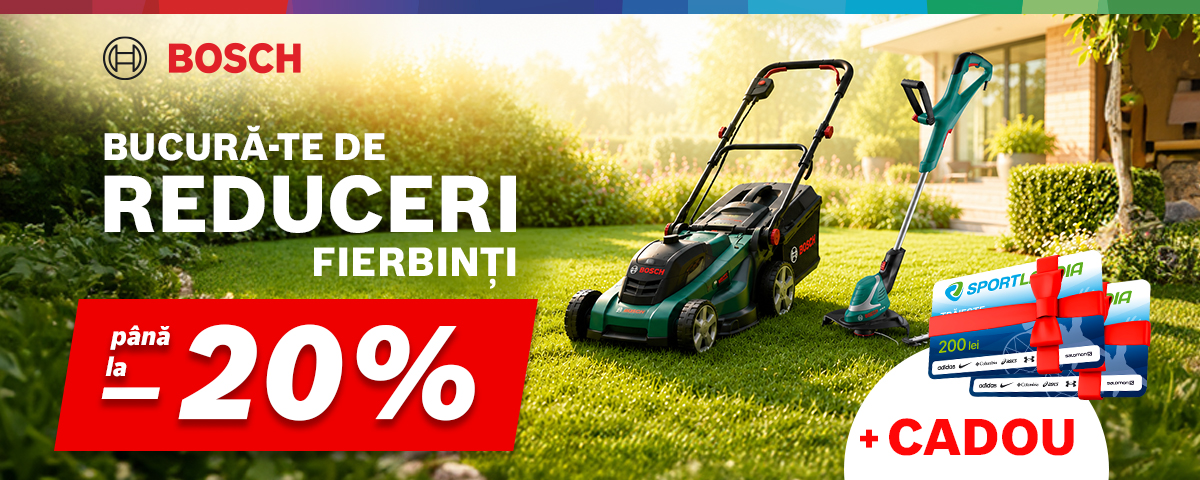 Transformă grădina într-un spațiu perfect cu Bosch!