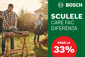 Echipamente Bosch cu până la 35% reducere – doar în luna octombrie