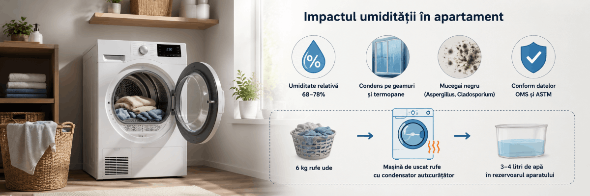 Infografic: Impactul umidității &icirc;n apartament