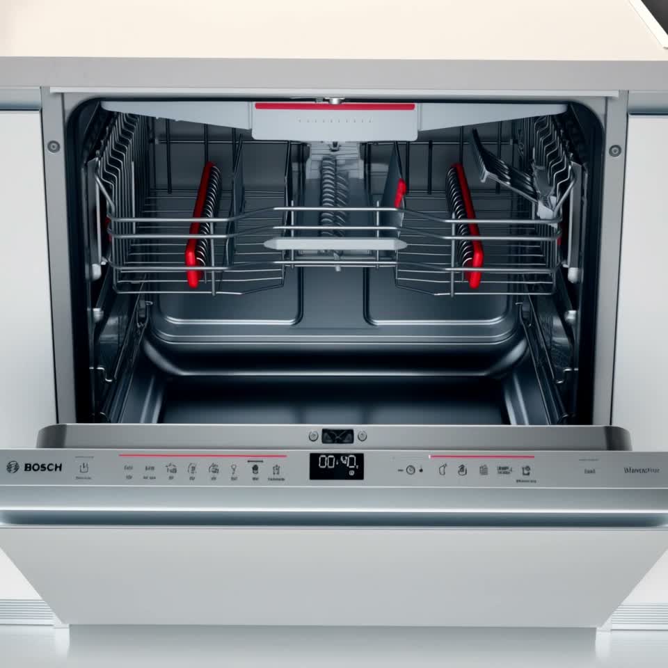 Masina de spalat vase Bosch SMV6ECX50K 13 seturi — Recenzie video