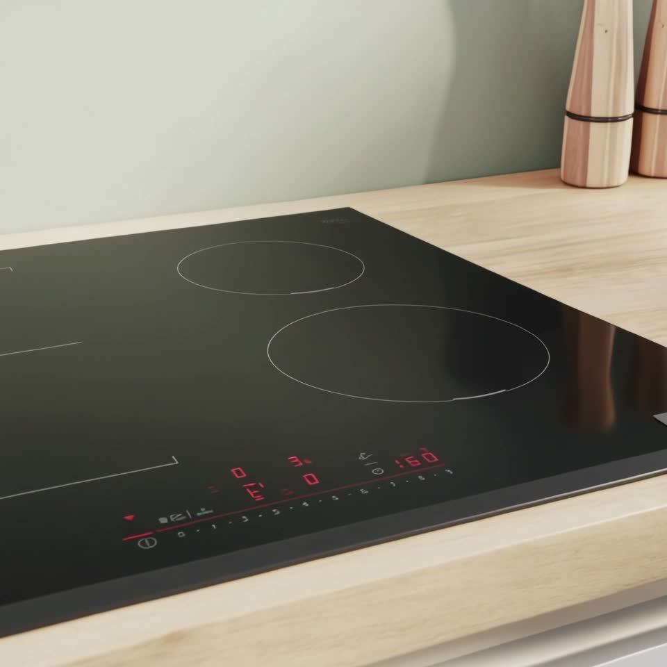 Встраиваемая индукционная панель Bosch PVS631HC1E конфорки 4 шт. — Видеообзор