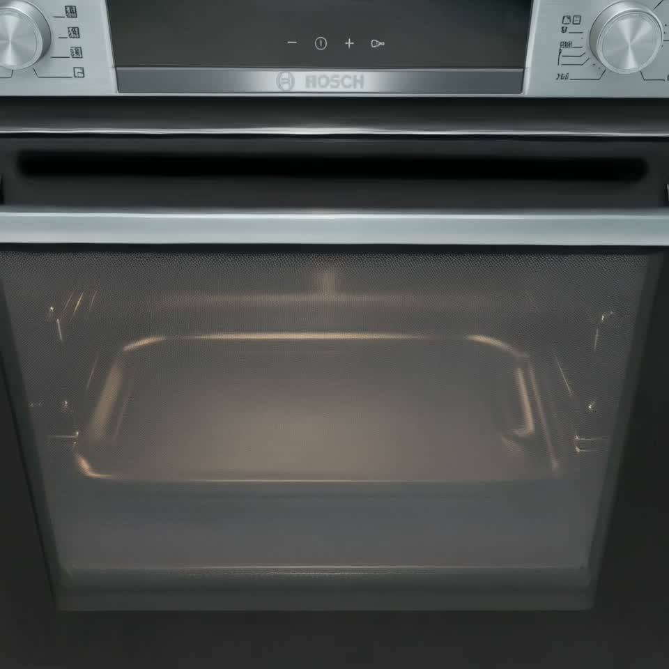 Встраиваемый духовой шкаф Bosch HBJ558YW3Q, класс A — Видеообзор