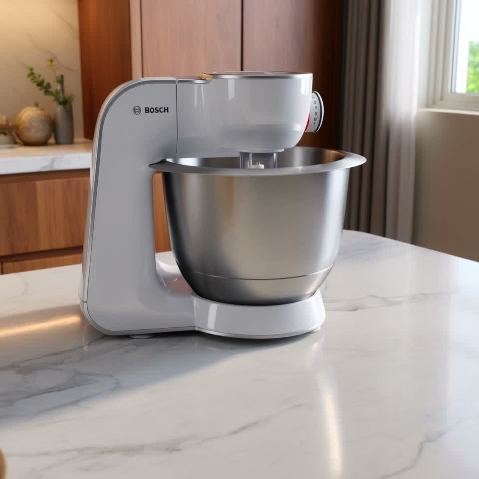 Robot de bucătărie Bosch MUM58231 7 viteze, greutate 7 kg — Recenzie video
