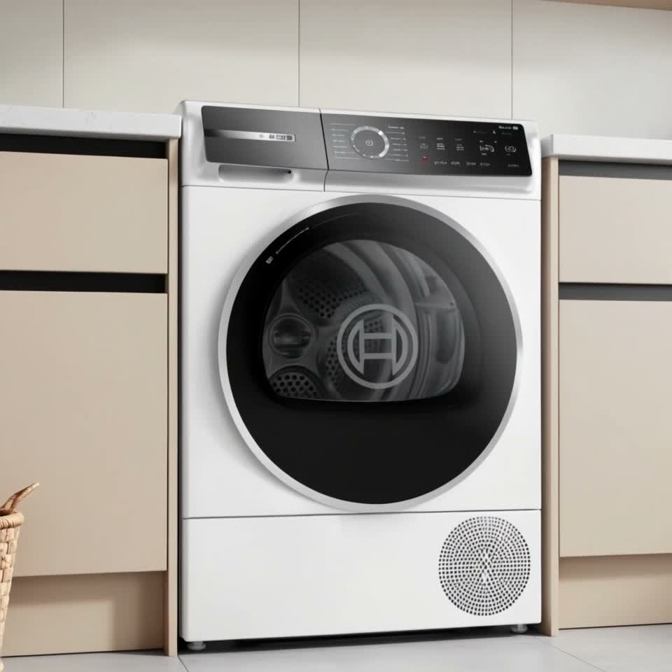 Mașină de uscat rufe Bosch WQB245B0UA 9 Kg A+++ — Recenzie video