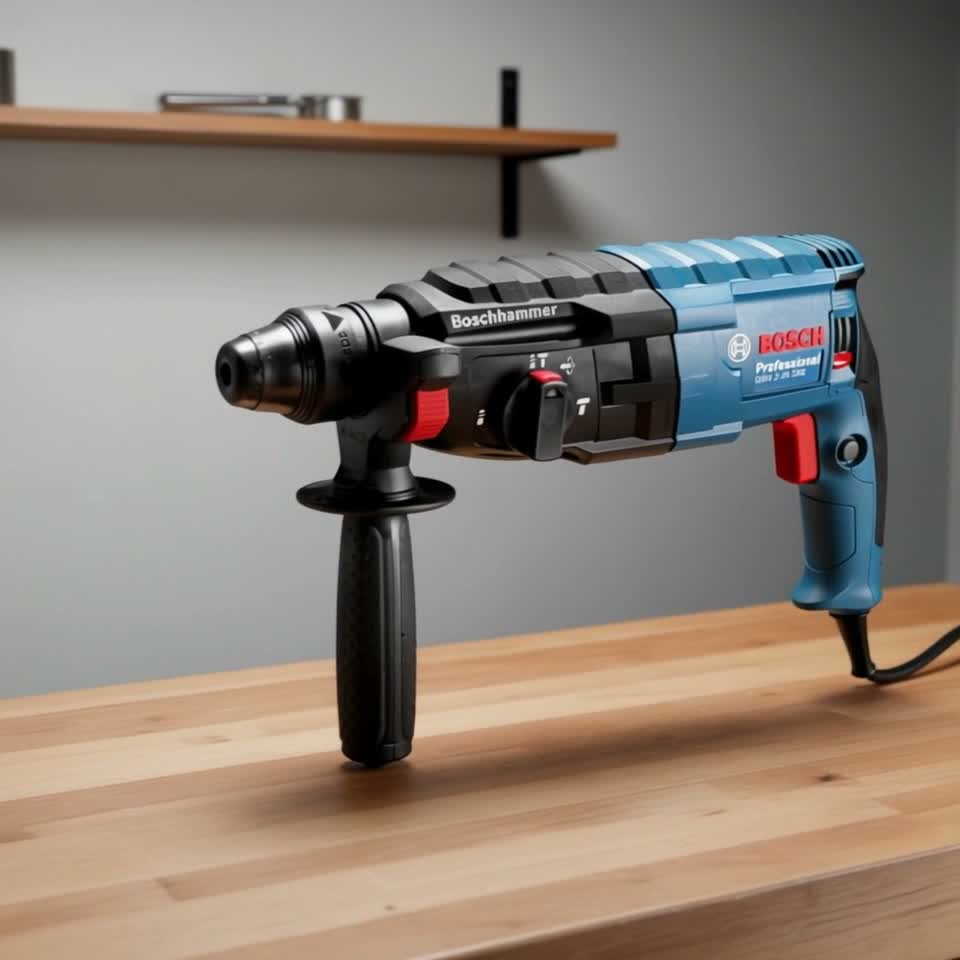 Перфоратор Bosch GBH 240, 0611272100 — Видеообзор