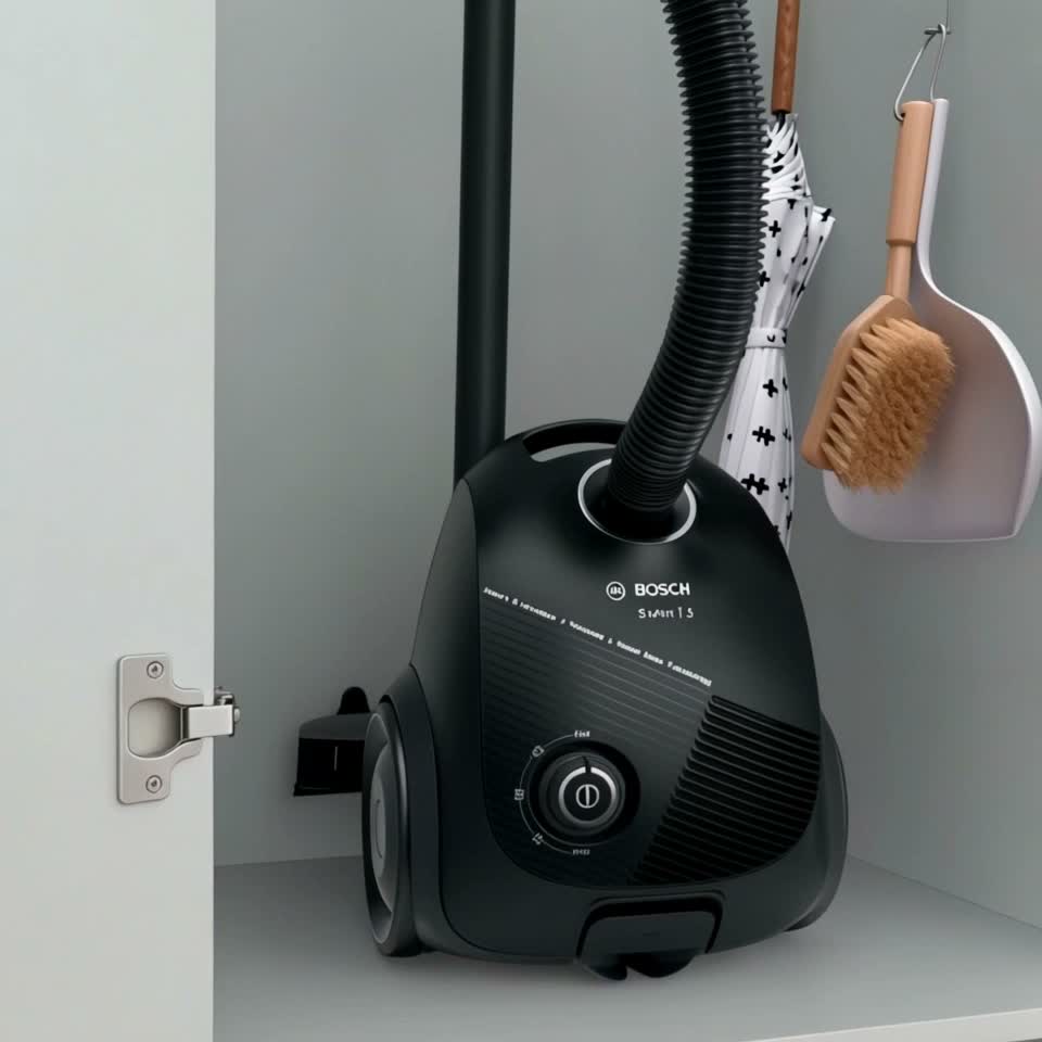 Пылесос с мешком Bosch BGBS2LB1 — Видеообзор