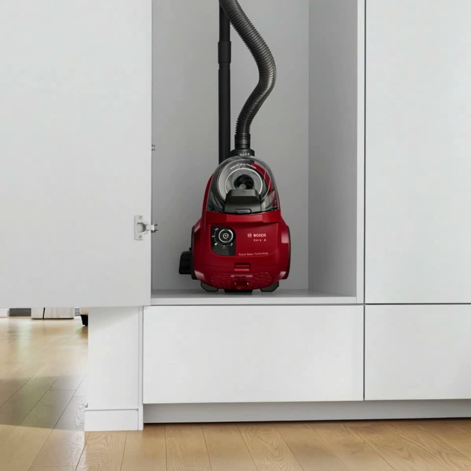 Aspirator cu container Bosch BGC21X350 750 W | Red — Recenzie video