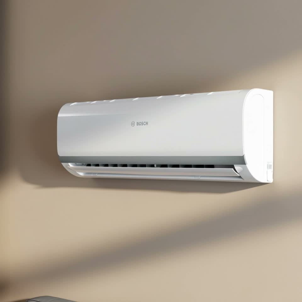 Кондиционер Сплит Bosch CL2000UW26E 9000 BTU/25 м2 — Видеообзор