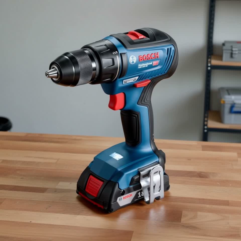 Masina de gaurit si insurubat  cu acumulator Bosch GSR 18V-50, 06019H5000 — Recenzie video