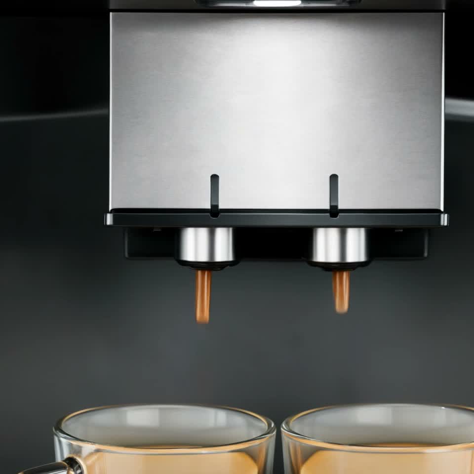 Кофемашина Siemens TP703R09, 19 бар, Чёрный — Видеообзор