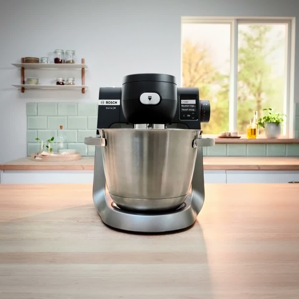 Robot de bucătărie Bosch MUMS6ZS00 7 viteze, greutate 8.70 kg — Recenzie video