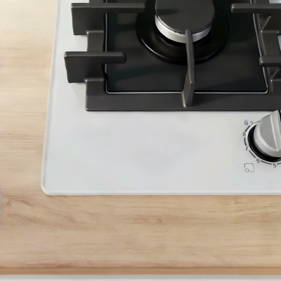 Встраиваемая газовая панель Bosch PPP6A2I40 Стеклокерамика конфорки 4 шт. — Видеообзор