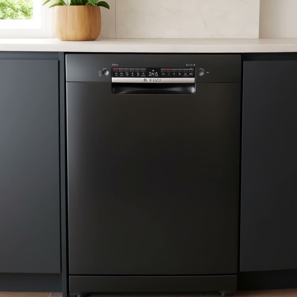 Masina de spalat vase Bosch SMS4IKC62T 13 seturi — Recenzie video