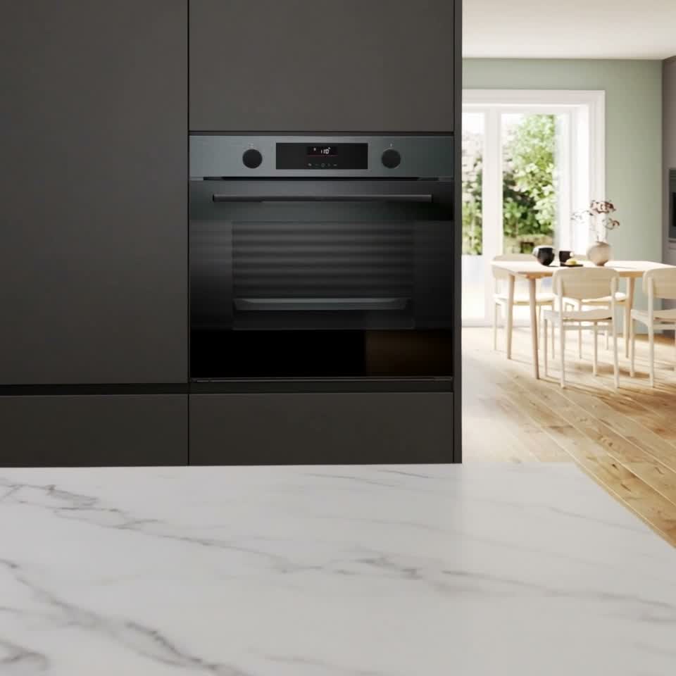 Встраиваемый шкаф с пароваркой Bosch HUA736EG0T, класс A — Видеообзор