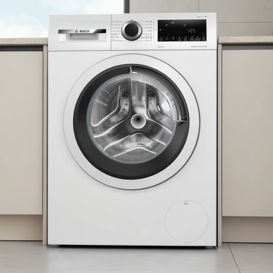 Стиральная машина с сушкой Bosch WNA13400BY 5 кг D — Видеообзор
