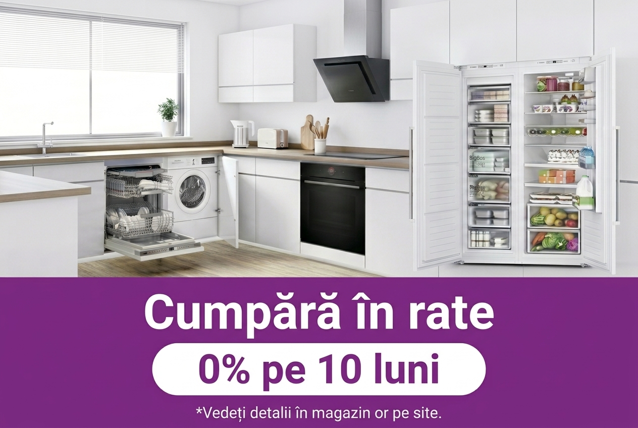 Cumpără în rate - 0% pe 10 luni