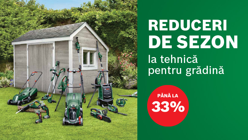 Grădina ta - grija noastră!